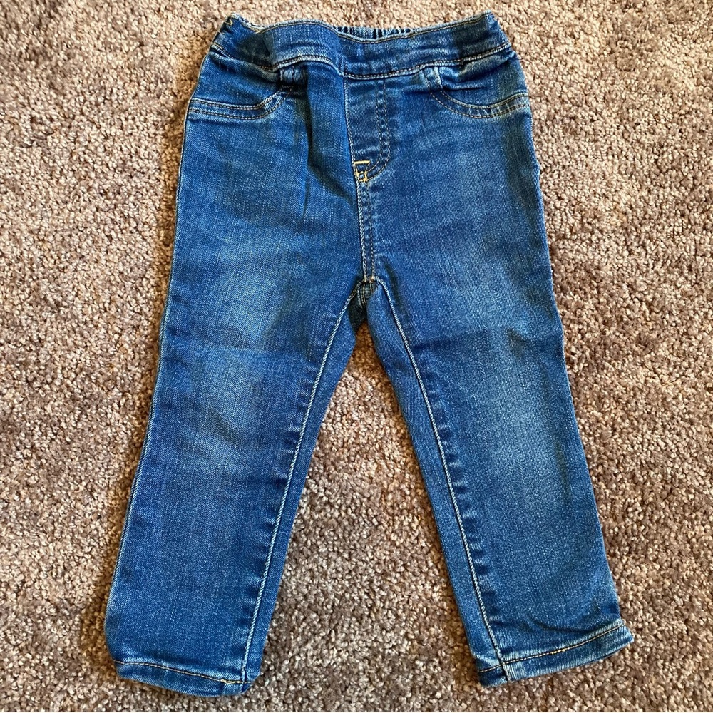 POLO RALPH LAUREN Authentic Dungarees Denim Blue Jeans Size 24 Months